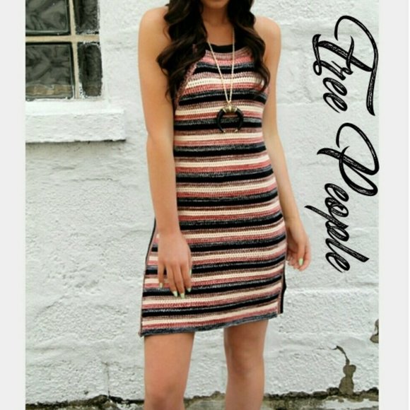 Free People Dresses & Skirts - Retro Ruby Crochet Dress by Free People. * NWT ~ Med *